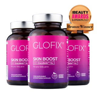 GLOFIX uztura bagātinātājs ādai “SKIN BOOST“ (3 mēnešu kurss)