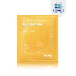 AIMX "Brighten Me" sejas maska ar C vitamīnu.