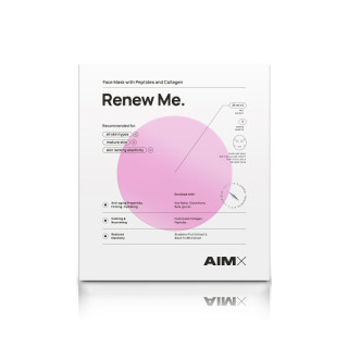 AIMX „Renew Me“ sejas maska ar peptīdiem un kolagēnu