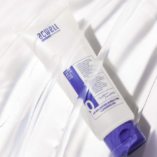 ACWELL Zema skābuma pH līmeni balansējošs gēlveida mazgāšanas līdzeklis "pH Balancing Bubble Free Cleansing Gel"