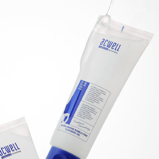 ACWELL Zema skābuma pH līmeni balansējošs gēlveida mazgāšanas līdzeklis "pH Balancing Bubble Free Cleansing Gel"