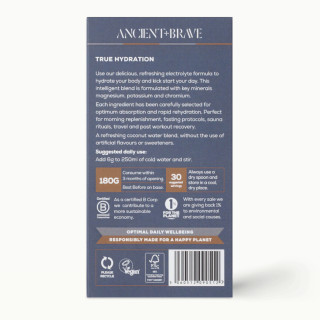 Ancient+Brave elektrolitai True Hydration, 180g