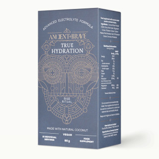 Ancient+Brave elektrolitai True Hydration pakuotėse, 15 x 6g