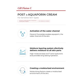 Drėkinantis kremas „Aquaporin Cream", Cell Fusion C, 50ml
