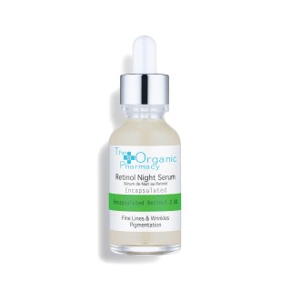 2,5% retinolio naktinis serumas „Retinol Night Serum 2.5%“, THE ORGANIC PHARMACY, 30ml