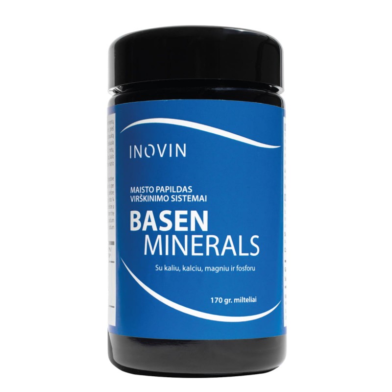 Maisto papildas virškinimo sistemai „Basen Minerals“, 170 g