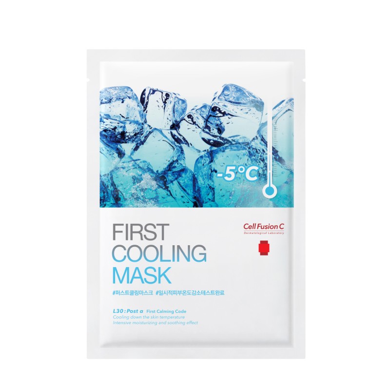 Atvēsinoša un nomierinoša sejas maska “First cooling mask”