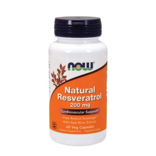 Uztura bagātinātājs “Natural Resveratrol 200 mg“