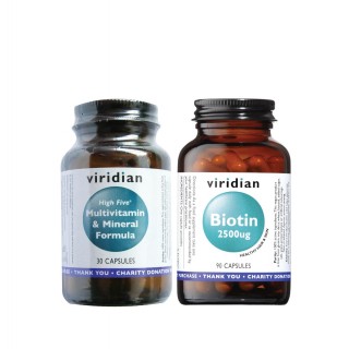 Viridian vitamins JAI „Multivitamīni + D biotīni"