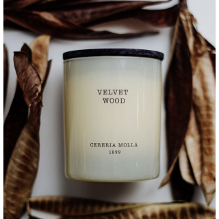 “Cereria Molla“ svece “Velvet wood“
