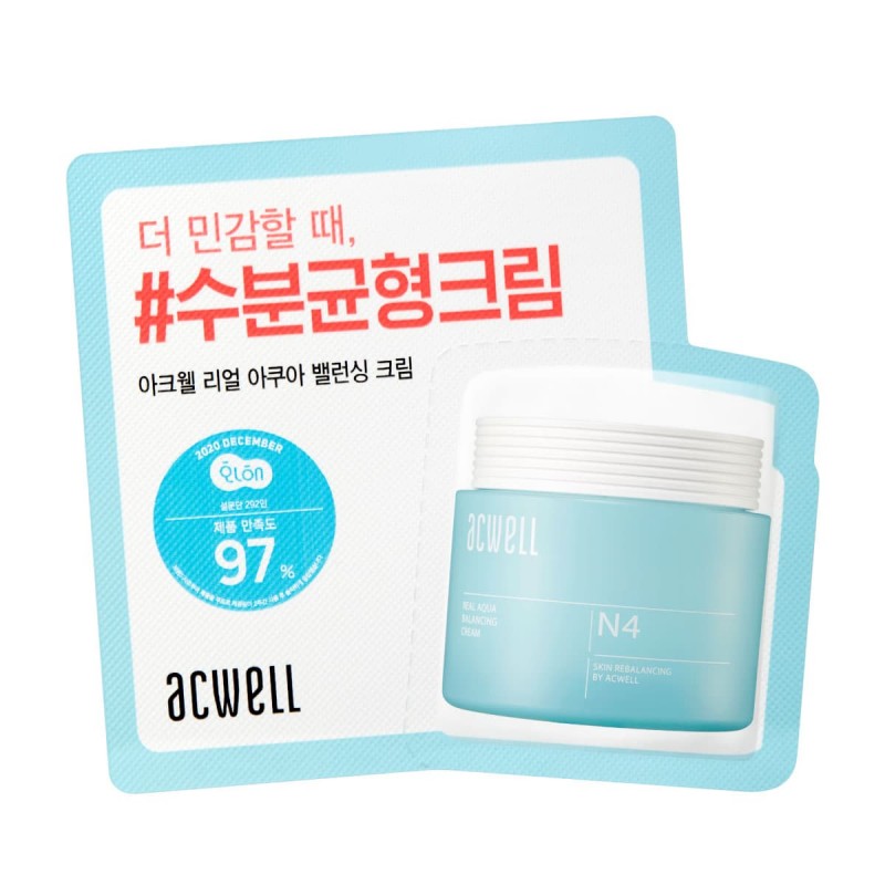 ACWELL "Real Aqua Balancing Cream" testeris