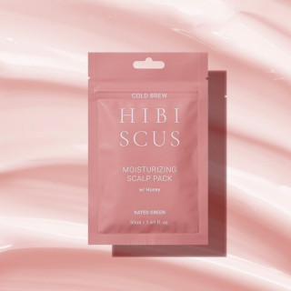 RATED GREEN Mitrinoša maska matiem “Cold Brew Hibiscus Moisturizing Scalp Pack w/ Honey”