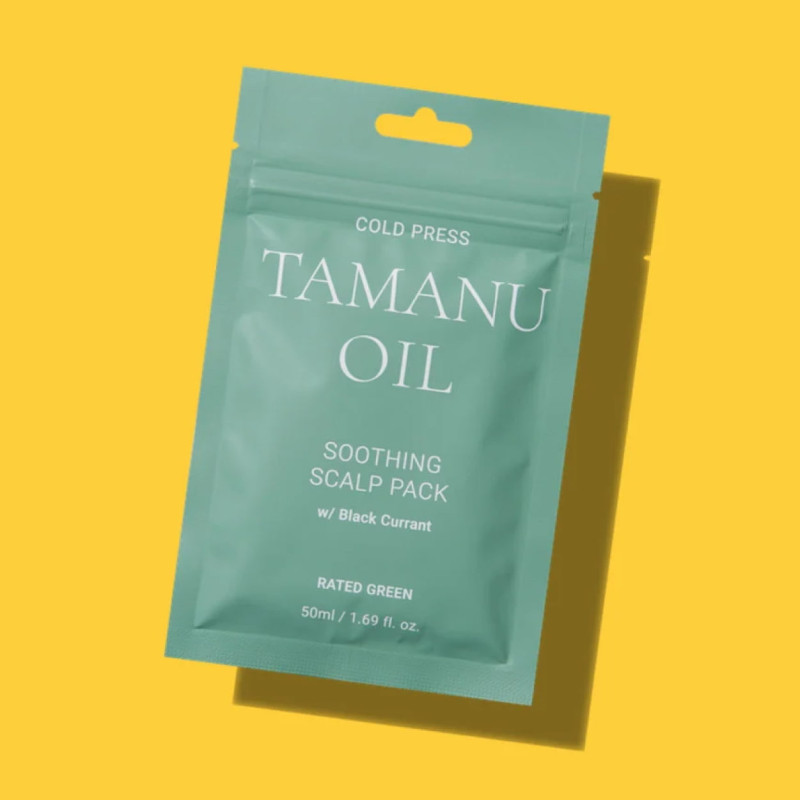 Cold Press Tamanu Oil Soothing Scalp Pack w/ Black Currant