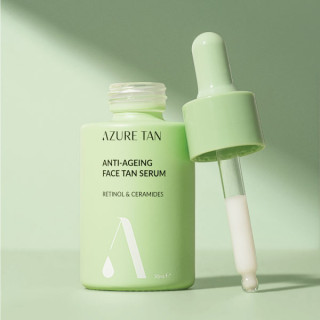 Azure Tan “Anti-Aging Tan Serum” Anti-aging pašiedeguma serums sejai