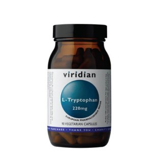 Maisto papildas „L-Tryptophan 220 mg“, VIRIDIAN, 90 kapsulių