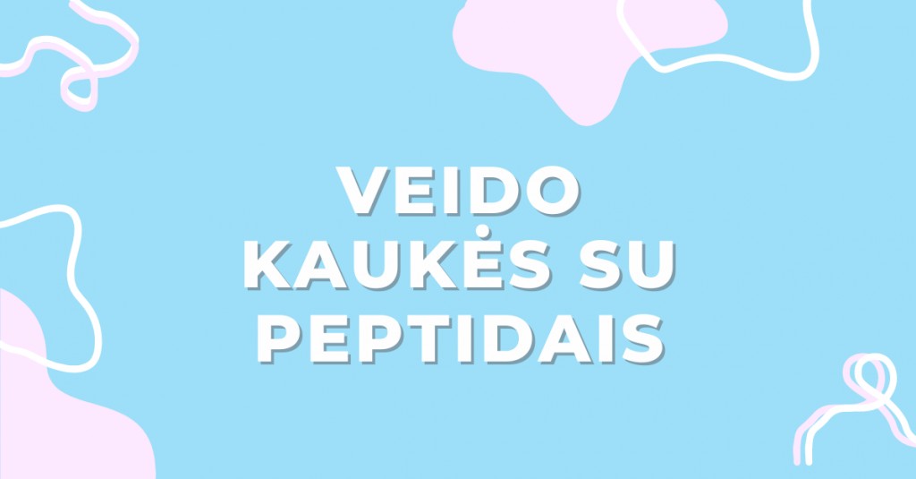 Į kova brandžiai odai stoja veido kaukės su peptidais