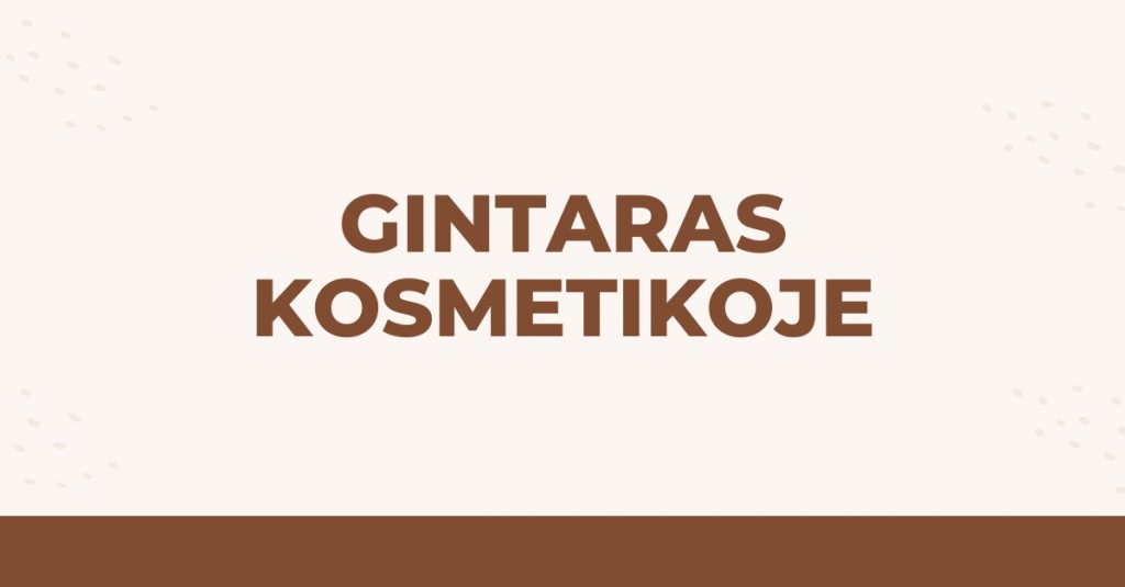 Gintaras Uoga Uoga kosmetikoje