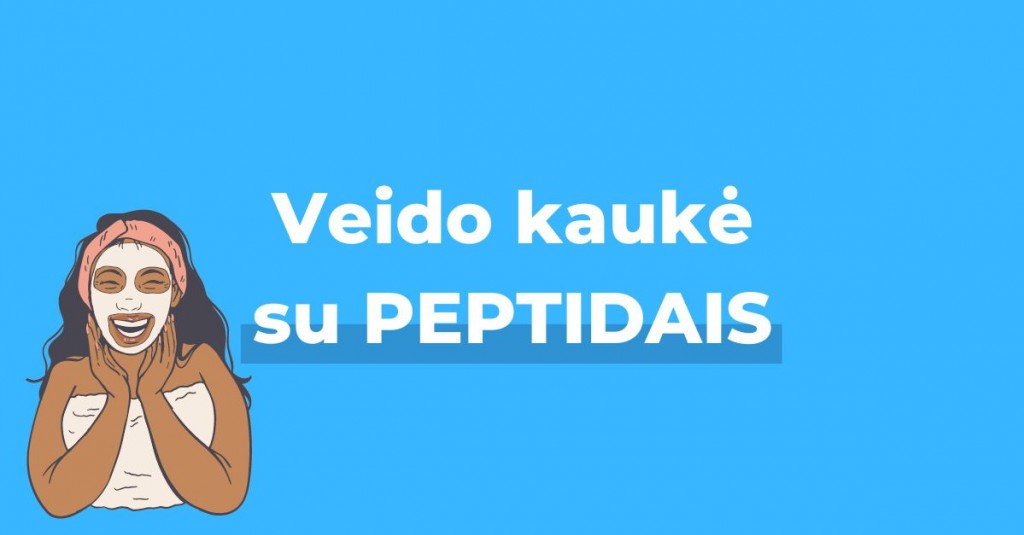 Veido kaukė su peptidais ir tikslas bus pasiektas akimirksniu!