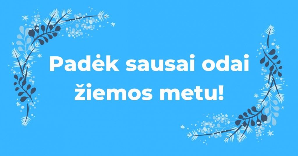 Žiemos metas ir sausa veido oda? Padėkite jai!