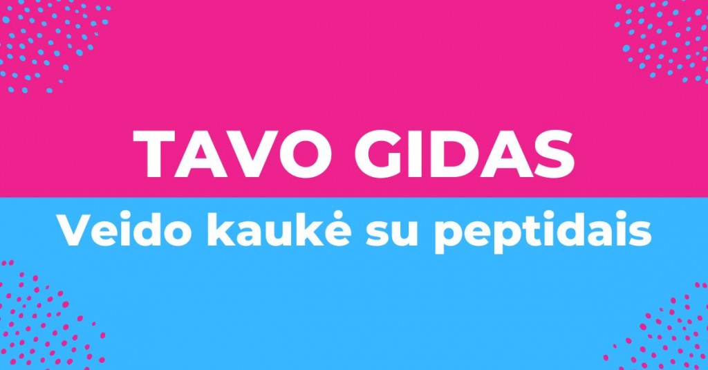 Veido kaukė su peptidais – gidas Tau, jeigu nežinai kurią rinktis