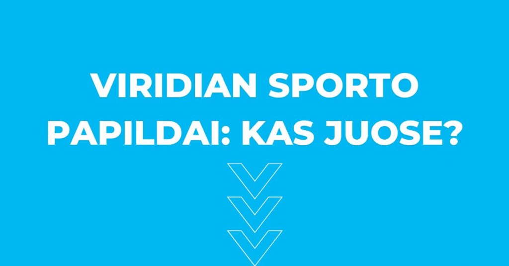 Viridian sporto papildai: kokių vitaminų ir mineralų yra juose?