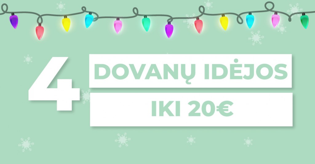 Ieškai praktiškos dovanos iki 20€ ? Tai Tau gali padėti!