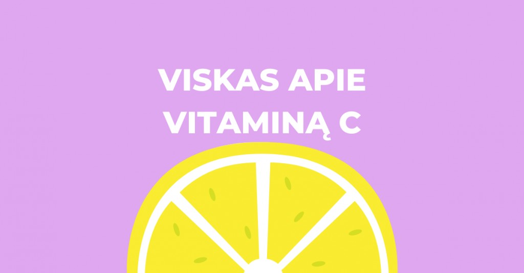 Kas yra vit C veidui bei kaip jis veikia?