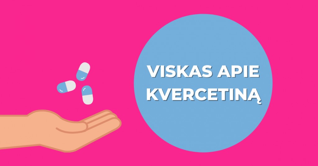 Kvercetinas: kaina, pliusai, minusai