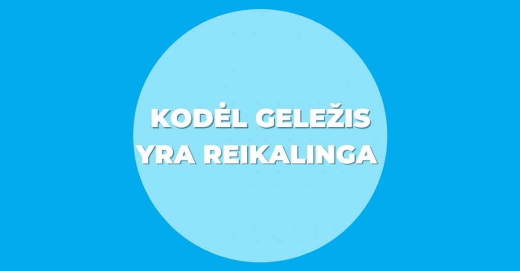 Kodėl geležis yra reikalinga žmogaus organizmui?