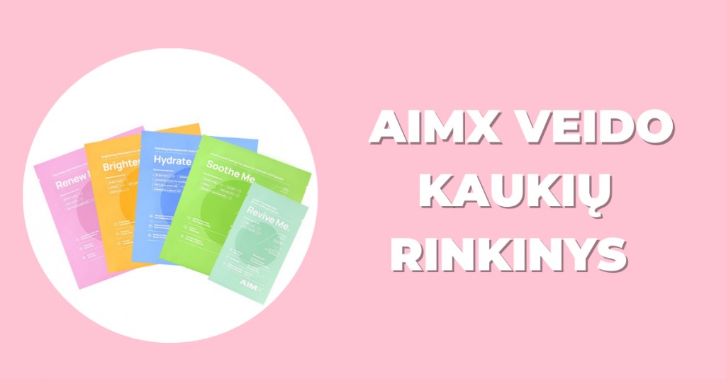 AIMX veido kaukių rinkinys – kokios kaukės jį sudaro?