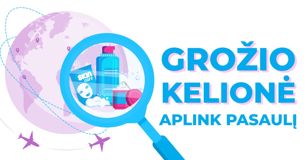 Grožio kelionė aplink pasaulį 