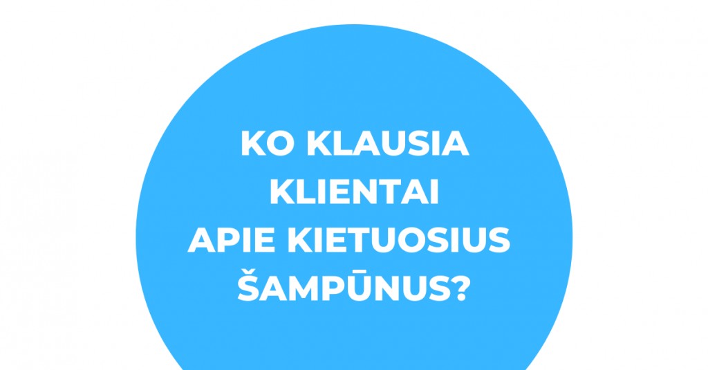 Kietieji šampūnai ir dažniausi klausimai apie juos