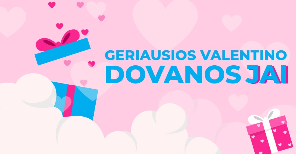 Geriausios Valentino dienos dovanos JAI