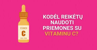 Priemonės su vitaminu c – priežastys, kodėl reikėtų jas naudoti