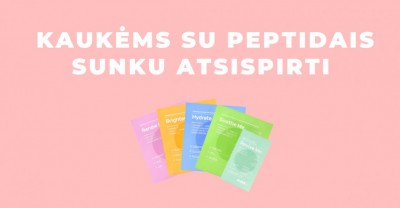 Korejietiška kosmetika – kaukės su peptidais, kurioms sunku atsispirti