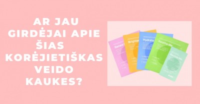 Korejietiška kosmetika – ar jau girdėjai apie šias veido kaukes?