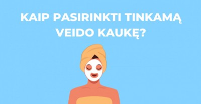 Veido kaukių pasirinkimas: kaip surasti tinkamą?