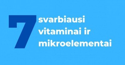 Maisto papildai odai: 7 svarbiausi vitaminai ir mikroelementai