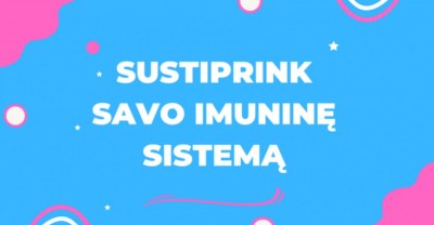 Vitaminai imuninei sistemai – kad ligas įveiktume lengviau