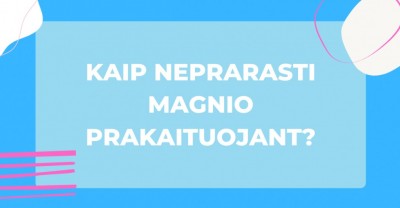 Prakaitavimas – kaip neprarasti magnio? 