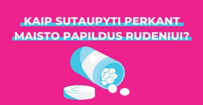 Rudens vitaminai – kada galima įsigyti pigiau?