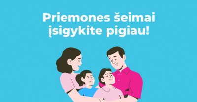 Priemonės visai šeimai – ypatingą dieną įsigykite pigiau