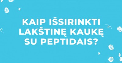 AIMX kaukė su peptidais – kurią rinktis?