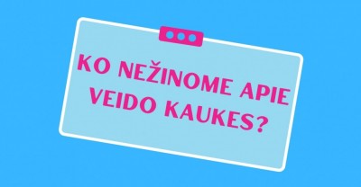 Veido kaukės – ko apie jas nežinome?