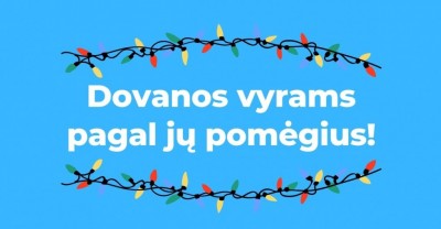 Kalėdinės dovanos vyrams – pagal pomėgius