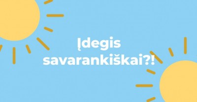 Ar galiu įdegti savarankiškai?