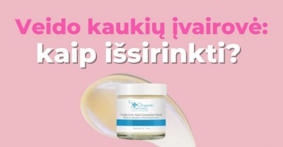 Kaip tinkamai išsirinkti veido kaukę?