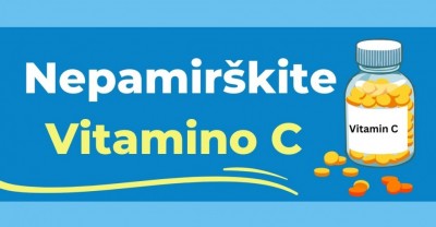 Vitaminas C odai – ar reikia jį prisiminti?