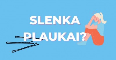 Slenka plaukai? Kaip tai sustabdyti?