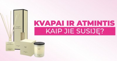 Prabangūs namų kvapai ir atmintis – koks jų ryšys?